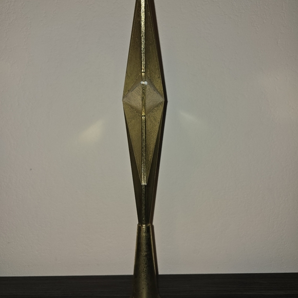 20" Gold 8-Point Star Tree-Topper - Picture 3 of 5